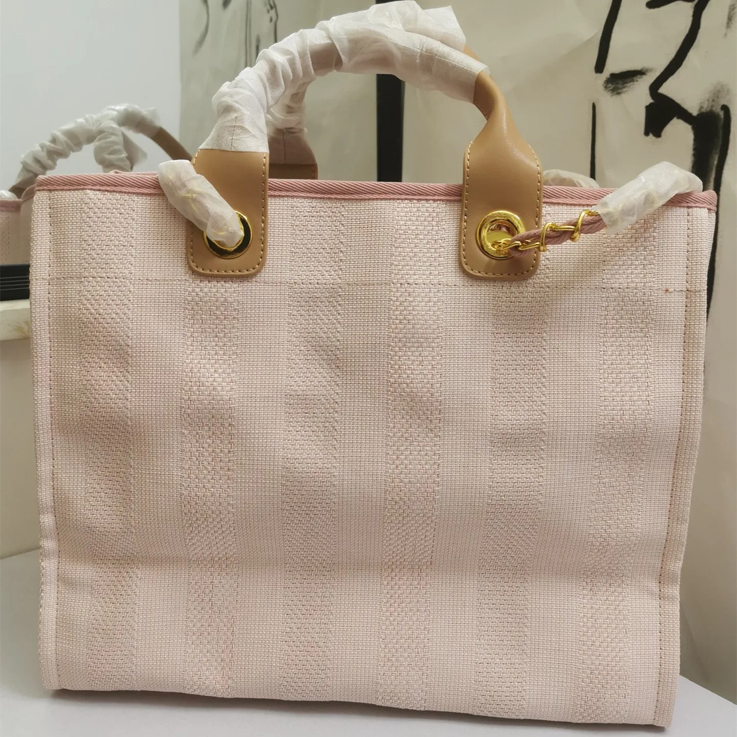 

2021 New Canvas Summer Ladies Shopping Bag Fashion Ladies Handbags Large-capacity Hot Sale