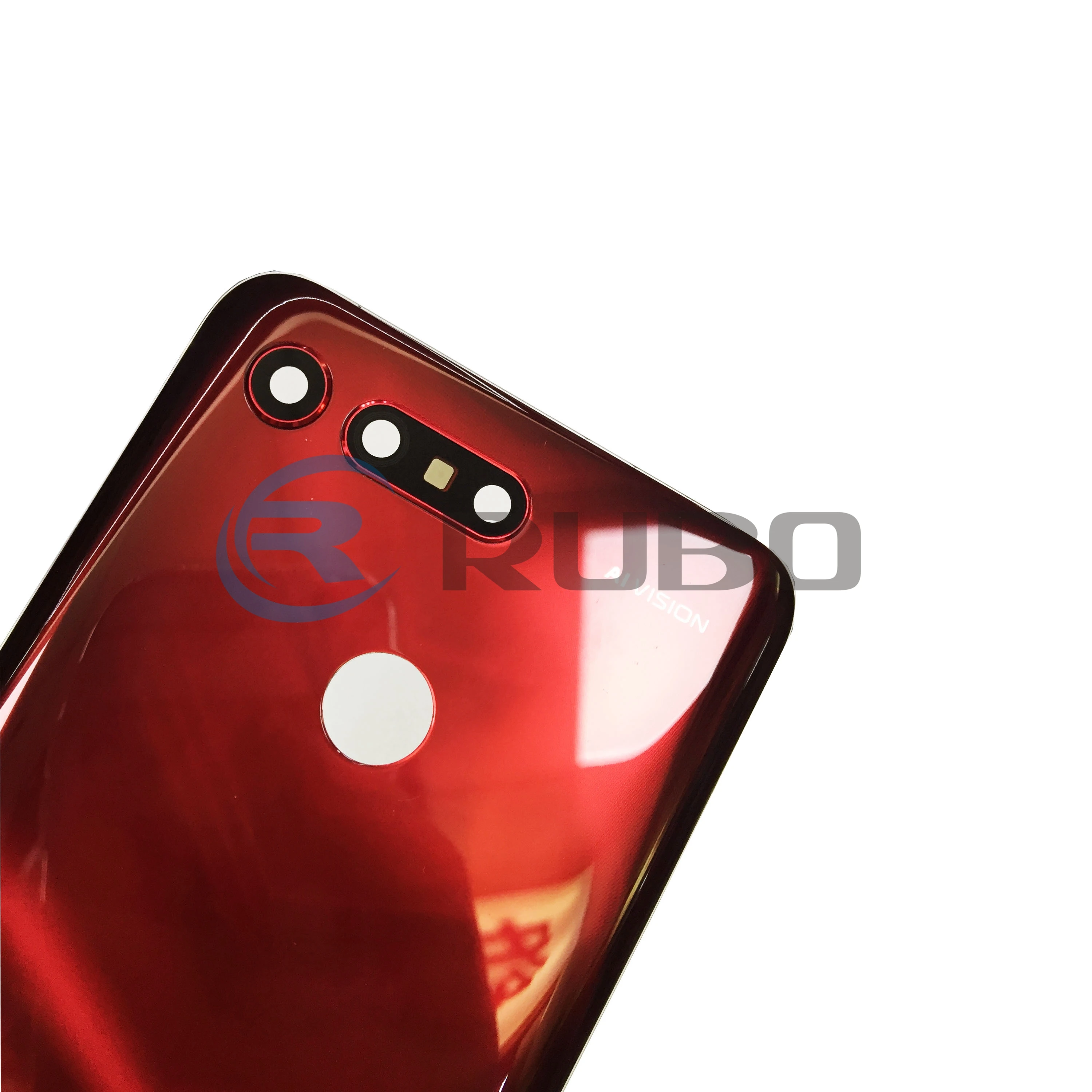 Для huawei Honor View 20 задняя крышка батарейного отсека задняя дверь со стеклянной панелью Корпус чехол с объективом камеры для Honor V20 задняя крышка