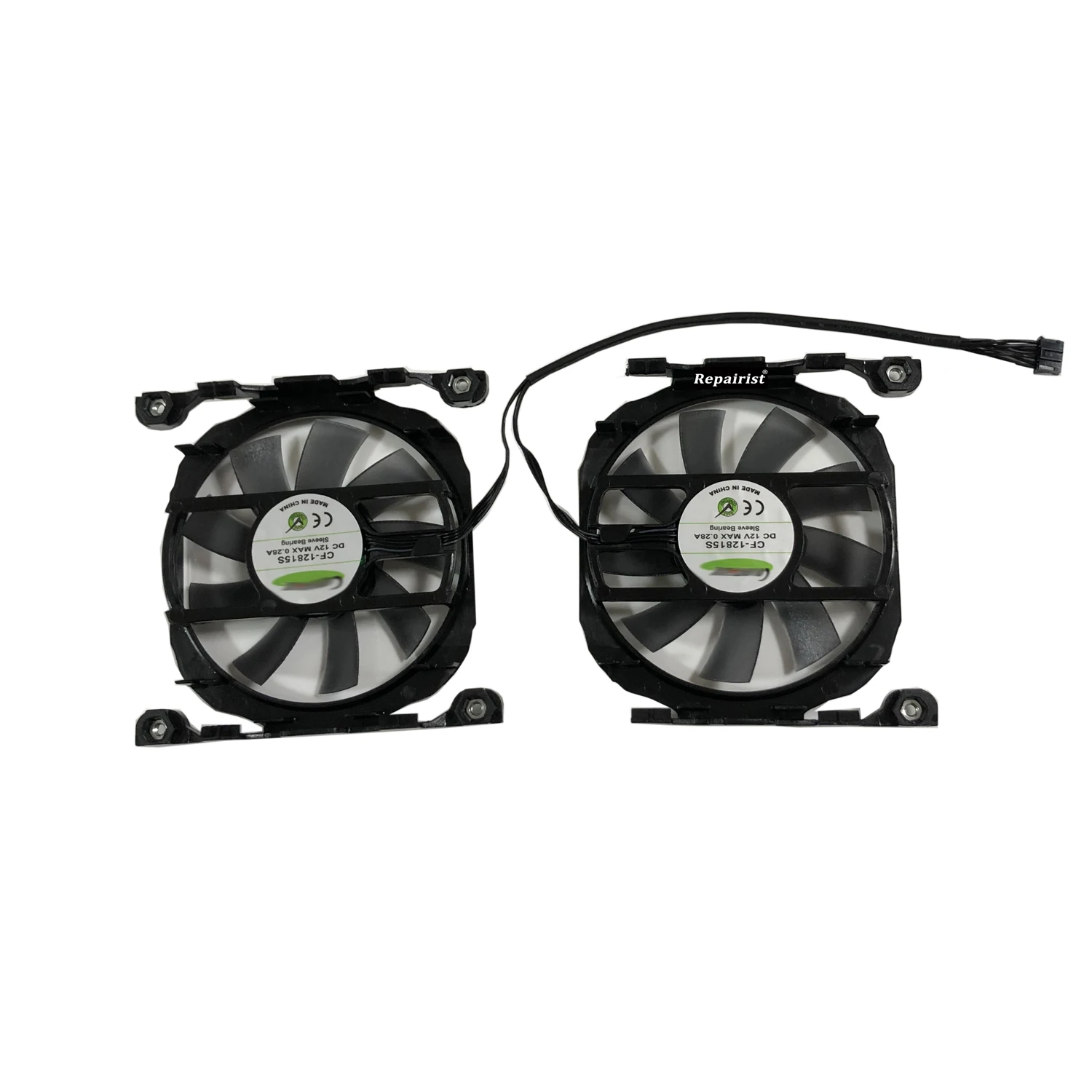 2 шт./компл. CF 12815S GPU VGA охлаждающий вентилятор для Leadtek Winfast GTX 970 ураган Эльза GeForce