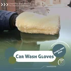 Двусторонние шерстяные перчатки для мойки автомобиля, шерстяные перчатки, шерстяные бархатные плотные двусторонние перчатки для восковой уборки автомобиля, инструменты для чистки