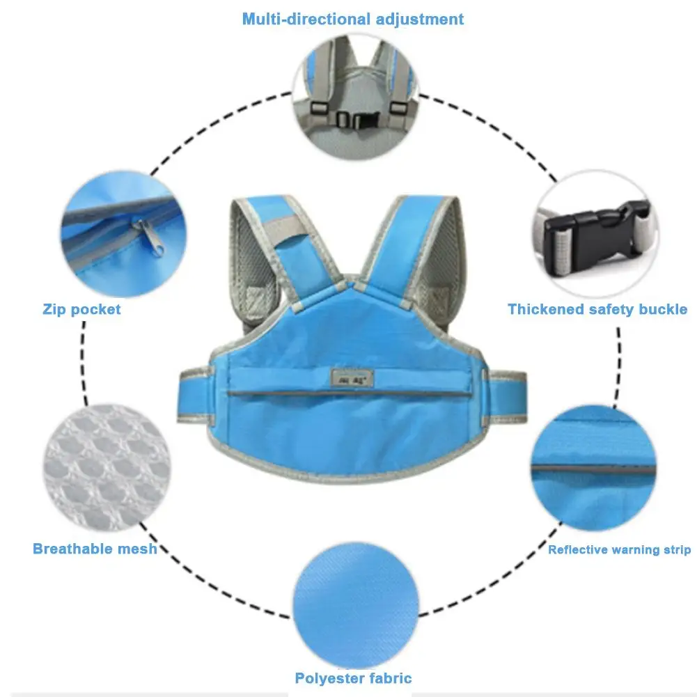 Детский ремень безопасности дышащий Удобный для электромобиля мотоцикла