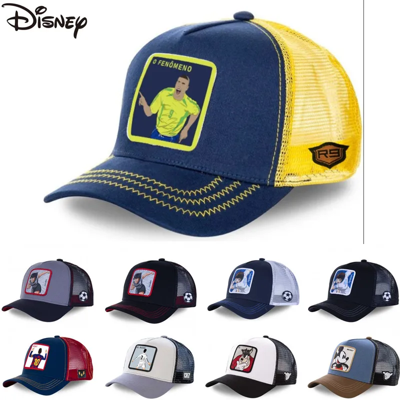 New Brand Disney Minnie Mickey Snapback Cotton Baseball Cap Men Women Hip Hop Dad Mesh Hat Trucker Dropshipping | Аксессуары для