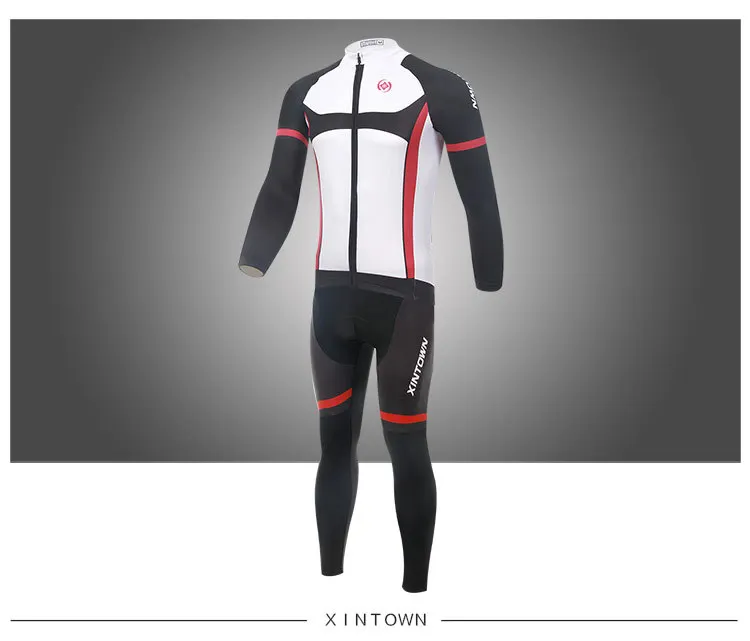 XINTOWN Xingheng трикотажный комплект с длинными рукавами для велосипеда весна-осень