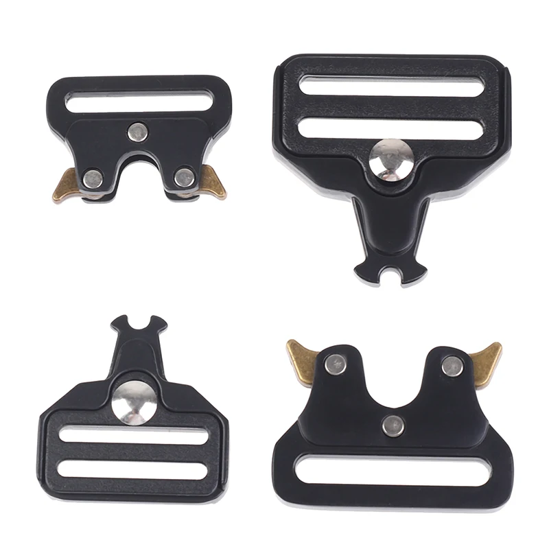 

1PC 25MM/30MM Metal Strap Buckles For Webbing DIY Bag Luggage Clothes Accessories Clip Buckles