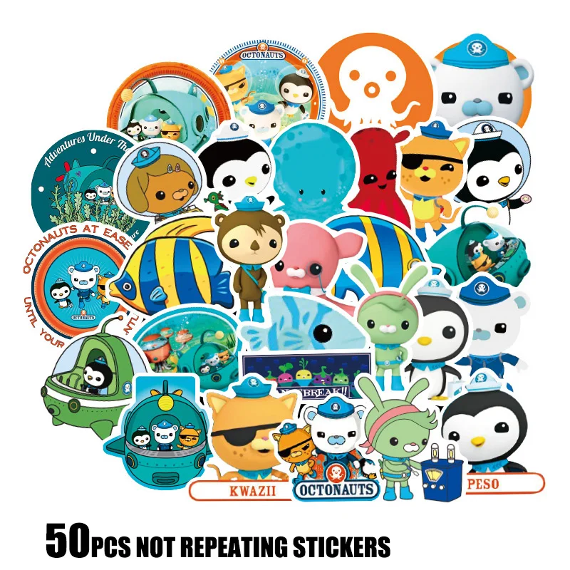 50 шт. водостойкие наклейки из ПВХ для детских игрушек|Игровые фигурки и