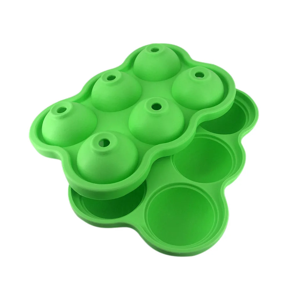 4 отверстия силиконовые льдовые шарики льдогенератор лоток для кубиков льда