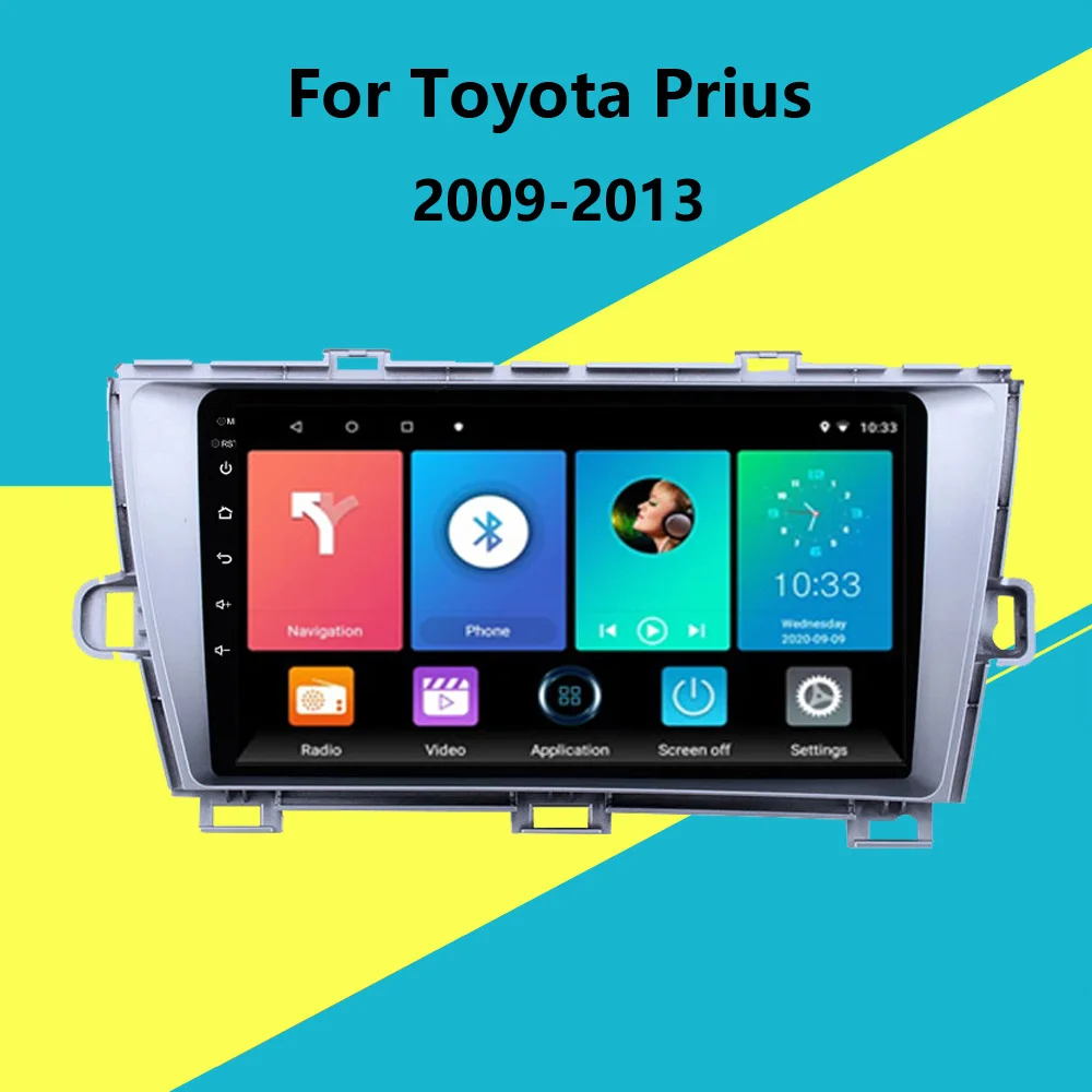 

Авторадио для Toyota Prius 2009-2015 2 Din Android автомобильное радио стерео WIFI GPS навигация Мультимедиа Плеер головное устройство с рамкой