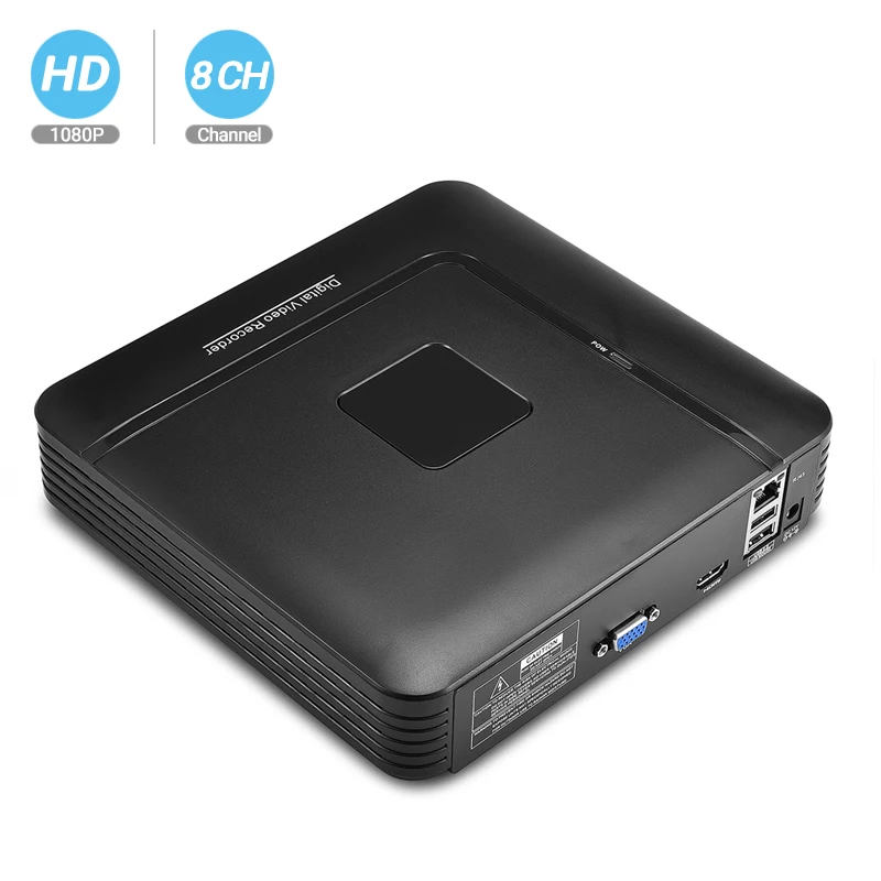 Besder H.264 4CH/8CH 1080P NVR Onvif P2P Высокое разрешение мини 1080P Full HD 4CH 8CH сетевой видеорегистратор NVR для ip-камеры
