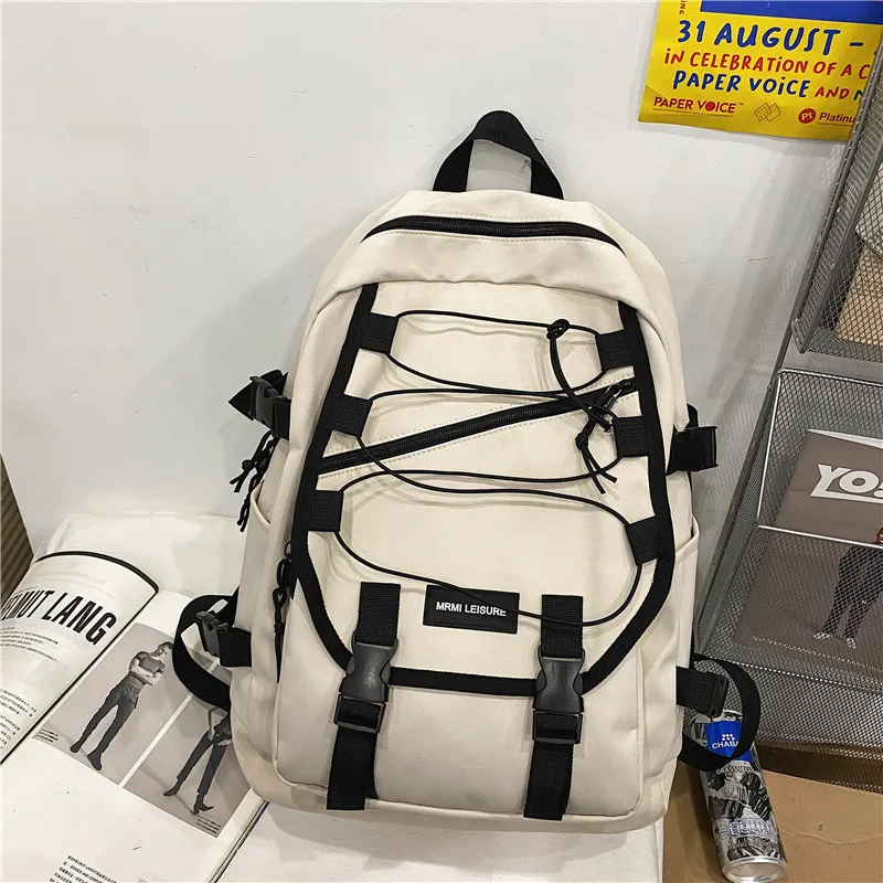 

Casual Student Backpacks for School Teenagers Girls Boys Young Backpack Women Nylon 2021 New