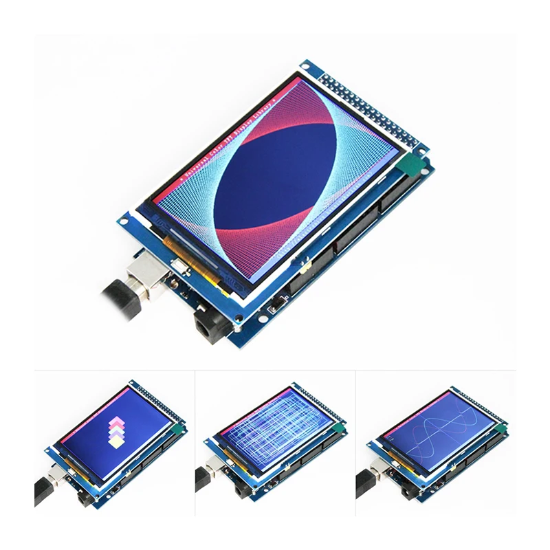 Сенсорный ЖК экран 3 5 дюйма 480x320 TFT модуль ILI9486 дисплей для Arduino UNO MEGA2560 плата с/без