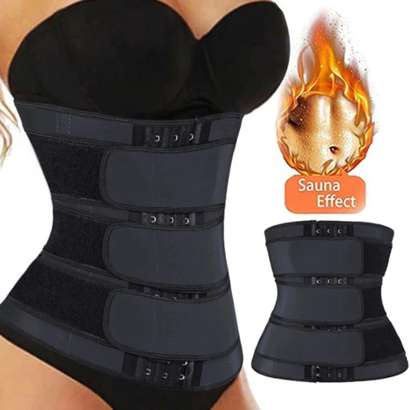 

Sauna Waist Trainer Corset Waist Trainer Body Shaper Sweat Belts For Women Slimming Corset Weight Loss Compression Trimme Belt