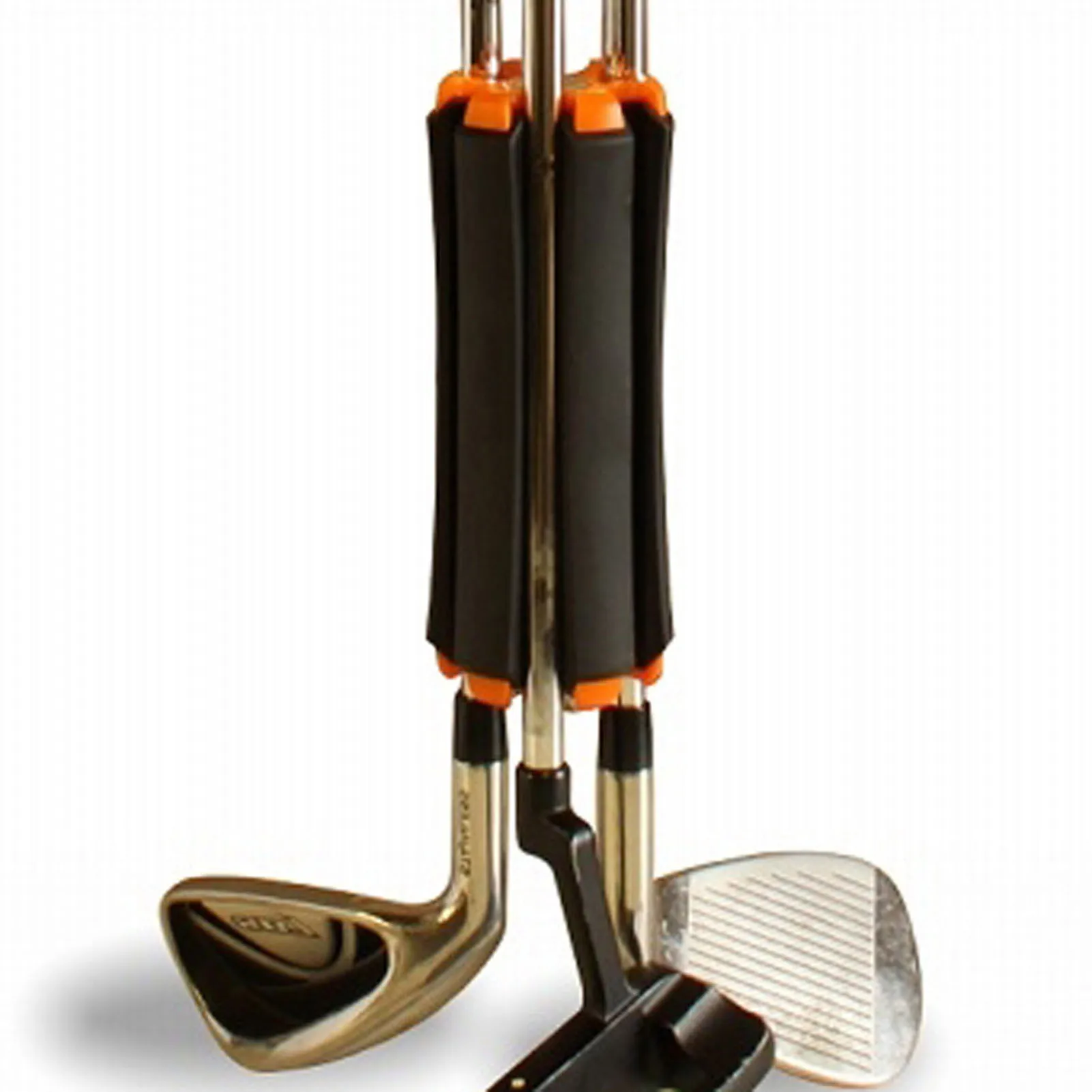 

Golf Club Holder Durable Plastic Golf Shaft Fixed Organizer For 6 Golf Clubs