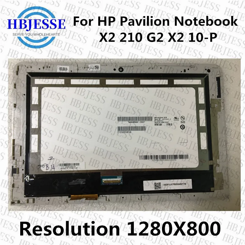 Оригинальный Для HP Pavilion Notebook x2 210 G2 X2 10 P ЖК экран TV101WXM NP1 B101EAN01.8 с сенсорным экраном