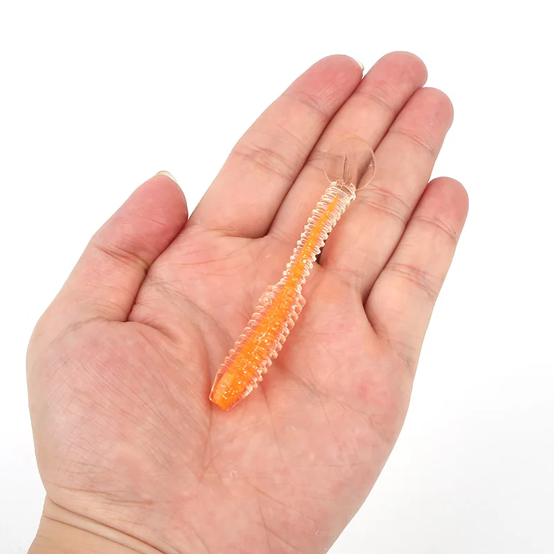 

Ardea Soft Lures 83mm 3.6g Silicone Bait Artificial Wobblers Double Color Worm Carp jigging Baitfishing Baitfishing
