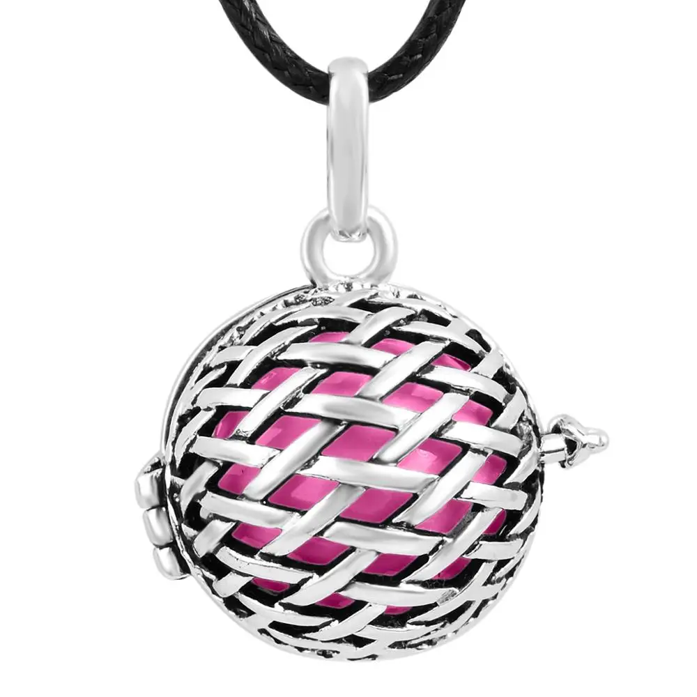 Медный плетеный медный медальон EUDORA Музыкальная подвеска в виде шара для