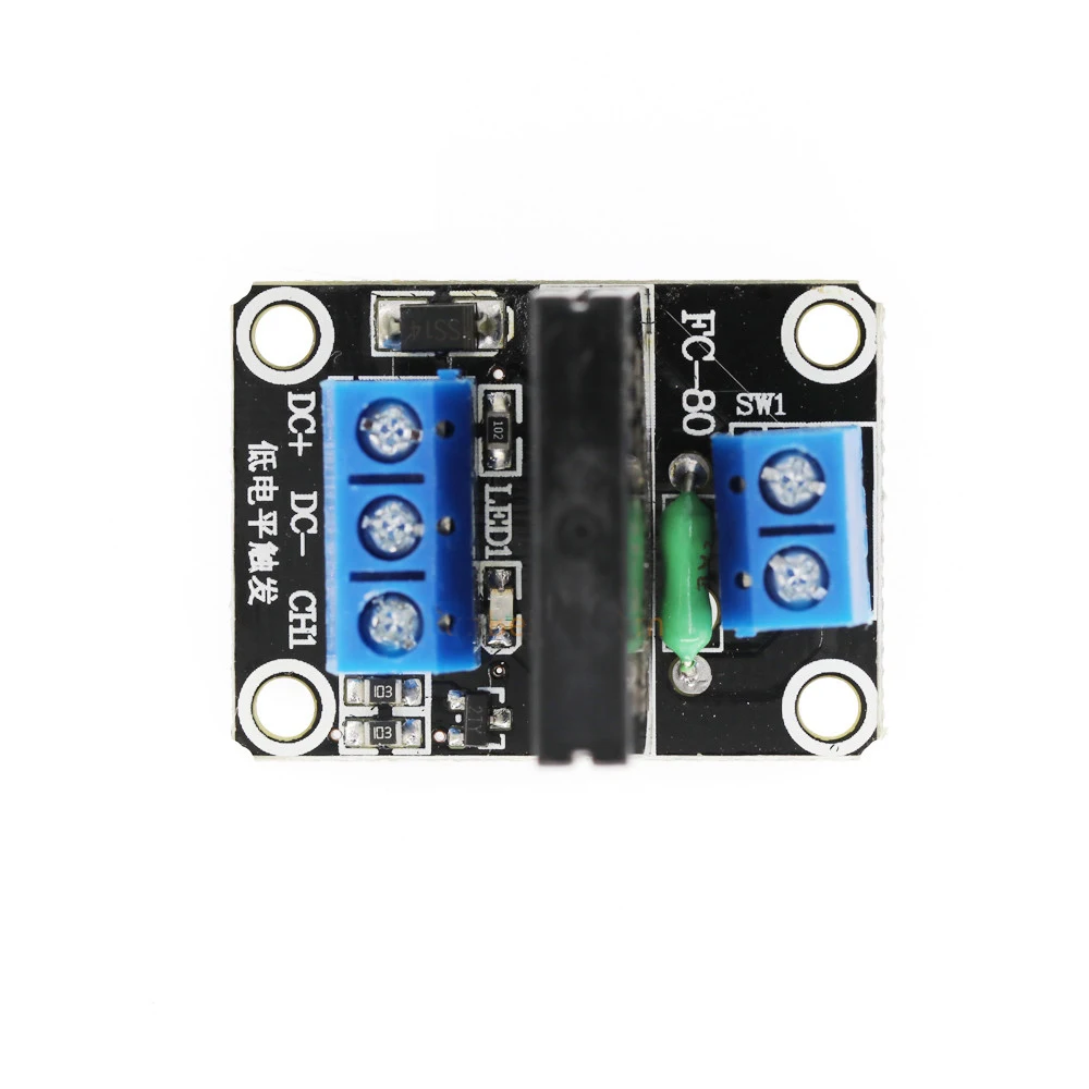 5V 1 канал OMRON SSR высокий уровень твердотельные реле Модуль 250V 2A для Arduino