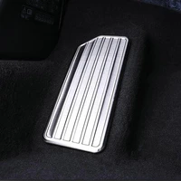 sbtmy stainless steel decorative patch for car rest pedal for honda accord 10th 2018 2019