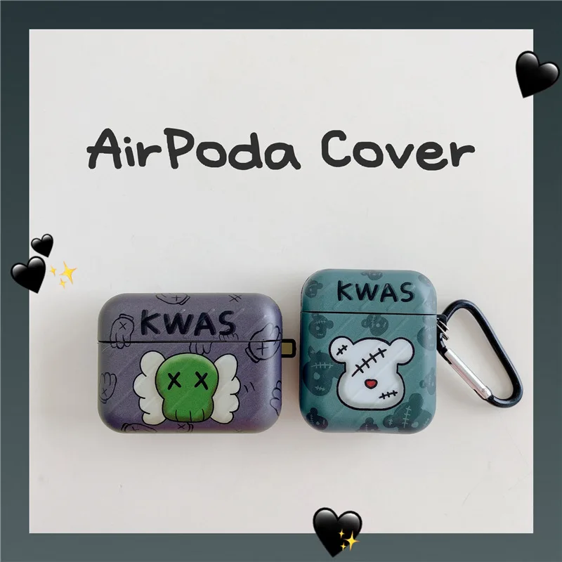 

Fashion Bear Suitcase Apple AirPods 2 Case Cover AirPods Pro Case IPhone Earphone Accessories Air Pod Case Air Pods Pro Case