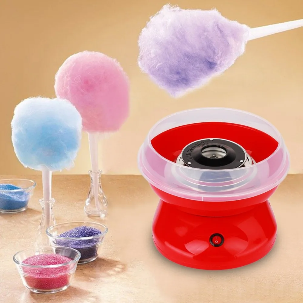 Электрическая машина для изготовления хлопковых конфет Marshmallow, 220-240 В, домашнее устройство для сахара из хлопка, детская Бутербродница, штепсельная вилка европейского стандарта