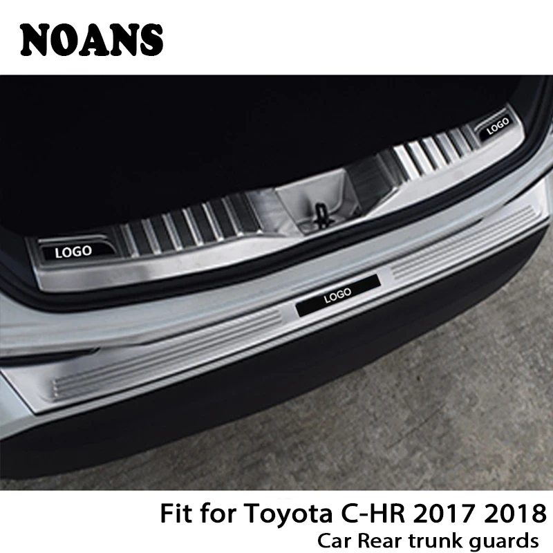 Автозапчасти для Toyota CHR C-HR C HR 2017 2018 авто задний багажник двери Бампер анти полоски
