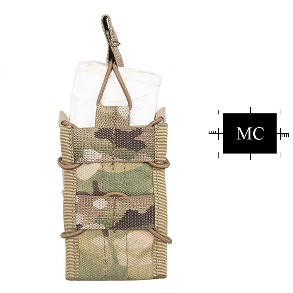 EMRSONGEAR 12 шт. один винтовочный подсумок для M4 M14 AK G3 Военная армейская охотничья утилита Мультикам Molle подсумок EM6345