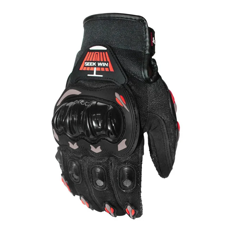 

High Quality Racing Gloves Full Finger Microfiber Touch Screen Windproof Waterproof Hard Shell Protection Cycling Gloves