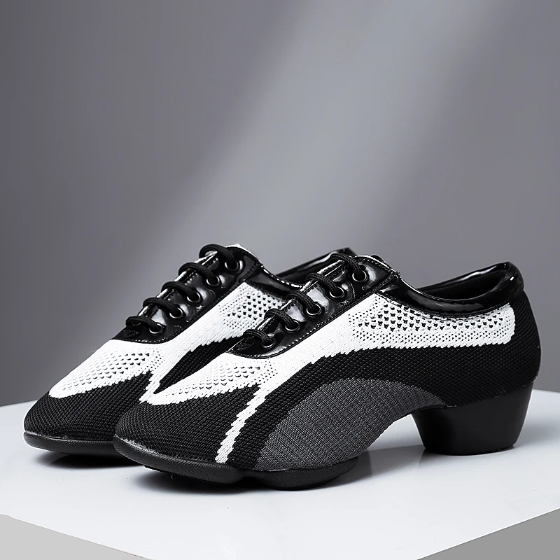 

Sports Latin Dance Shoes Teacher Adult Women Soft Sneakers Square Dance Navy Social Women Shoes Canvas Oxford Soft Shoes