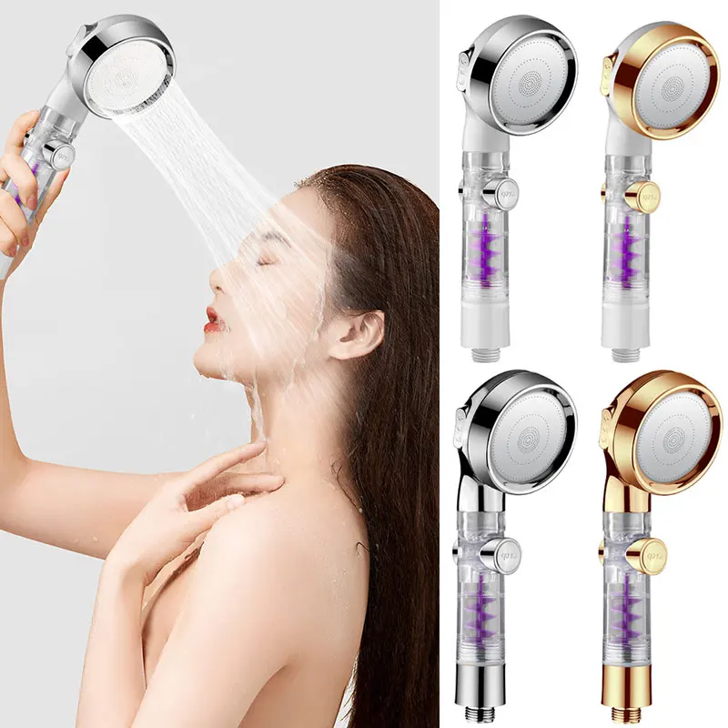 

Вращающаяся на 360 градусов дождевая насадка для душа, принадлежности для ванной комнаты, герметичная насадка для душа с защитой от падения, ...