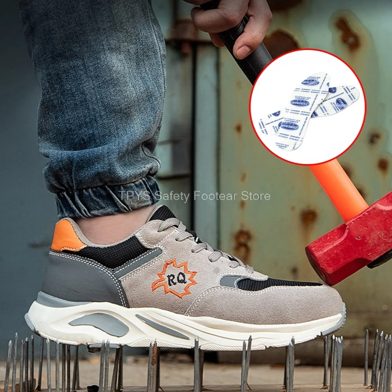 Дропшиппинг Для мужчин женщин рабочая обувь Сталь вставкой на носке