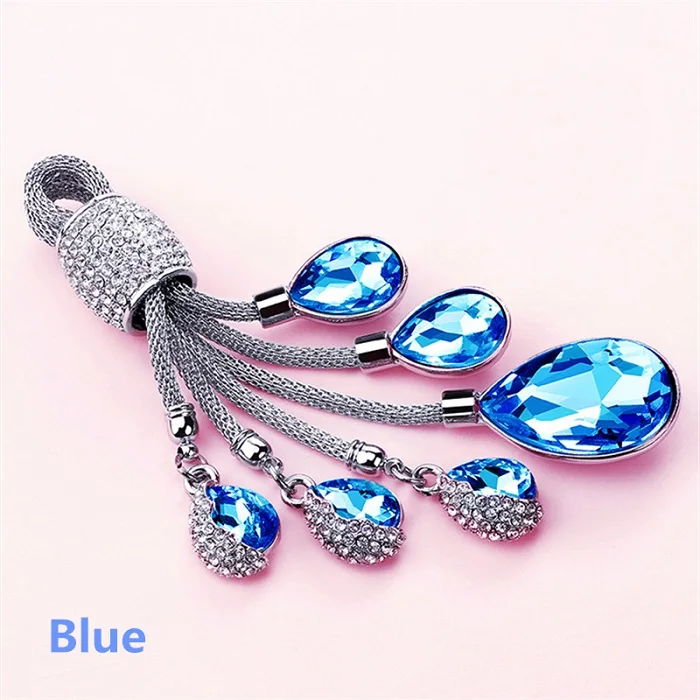 Blue keychain Замшевый чехол для ключей автомобиля для Land Rover A9 Range Rover Sport Evoque freelander 2 Jaguar XE XJ XJL XF C-X16 V12 гитара F X Typ - Название цвета: Blue keychain