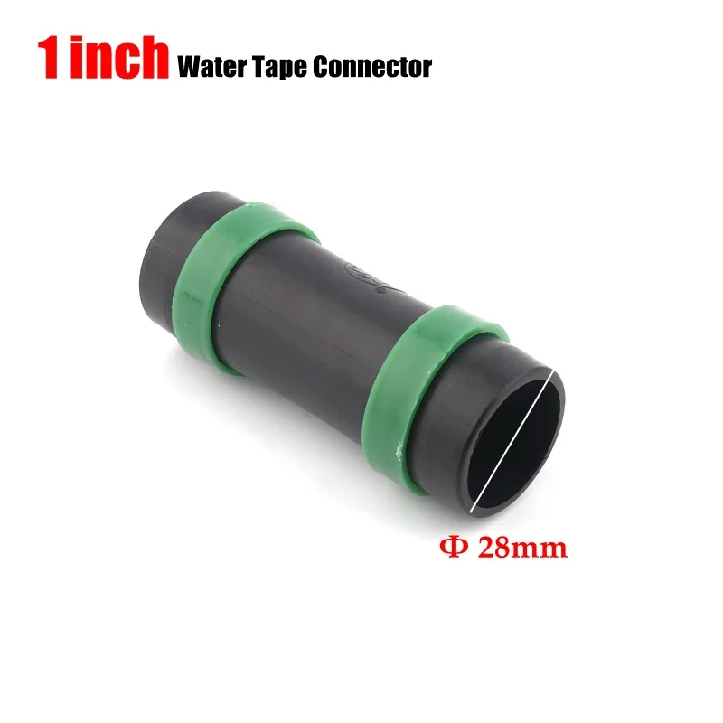 " Φ28mm 2" Φ50mm тонкий мягкий спрей лента соединитель клапан микро орошения водопровод капельного шланга соединения фитинги для труб