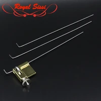 royal sissi 1 set fly tube adapter tool tube fly attachment with 3needles salmon tube flies fly tying tools fly fishing widgets