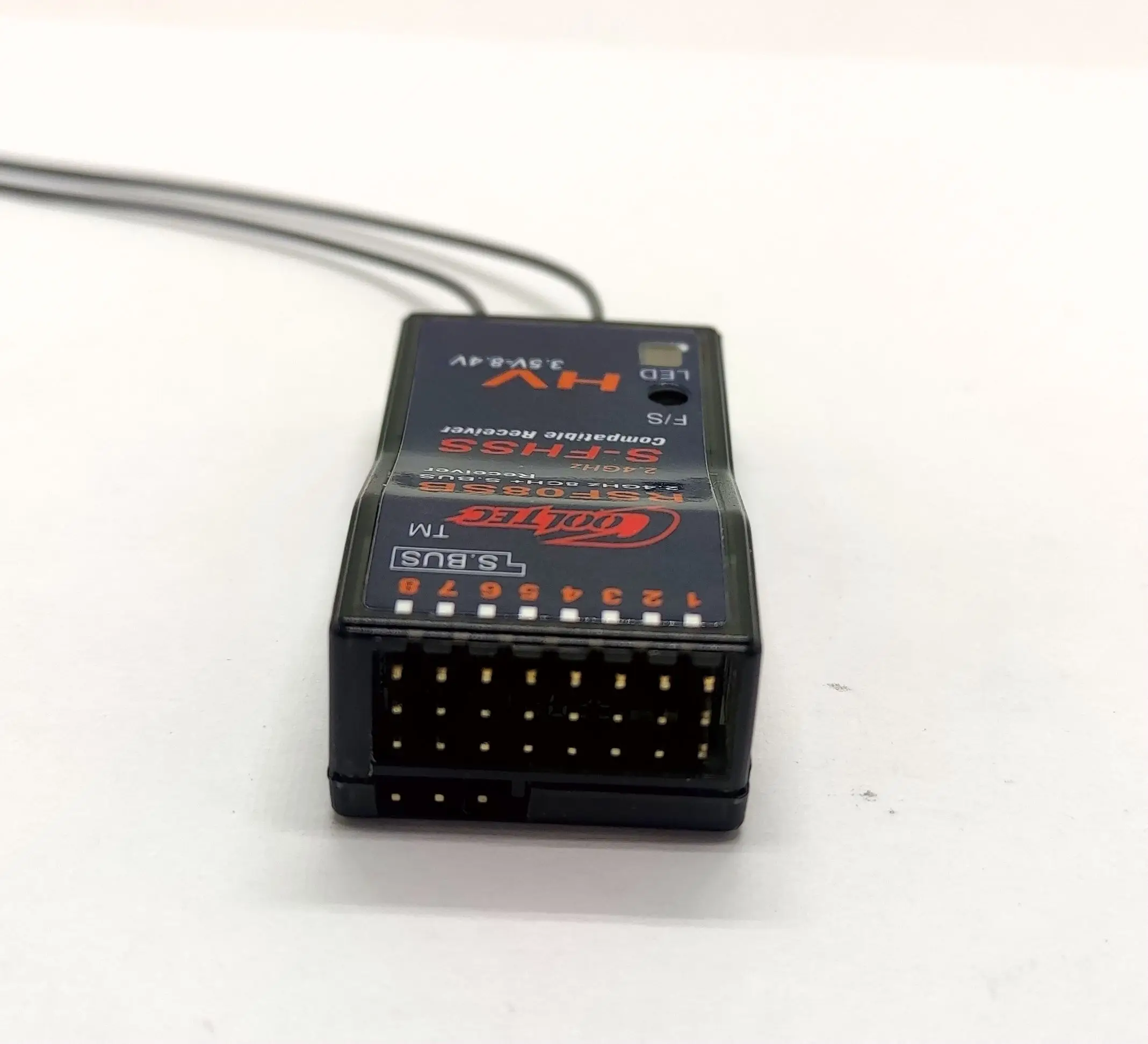RSF08SB Cooltech 8ch S-FHSS SBUS совместимый приемник Futaba 16SZ 18MZWC 18SZ 10J 8J 6K 6J 14SG FrSky delta 8 R6SF R4SF |