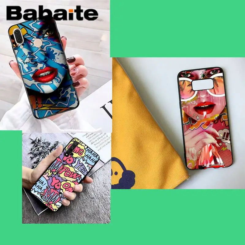 

Babaite Graffiti Sticker art Phone Case for samsungaNote10lite A81 01 11 31 huaweihonor8A 9X redmi9 note9 8A oppoReno2 3pro ace