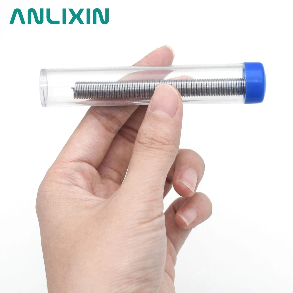 Оловянная проволока высокой степени очистки 10 г 1 мм со сварочным проводом