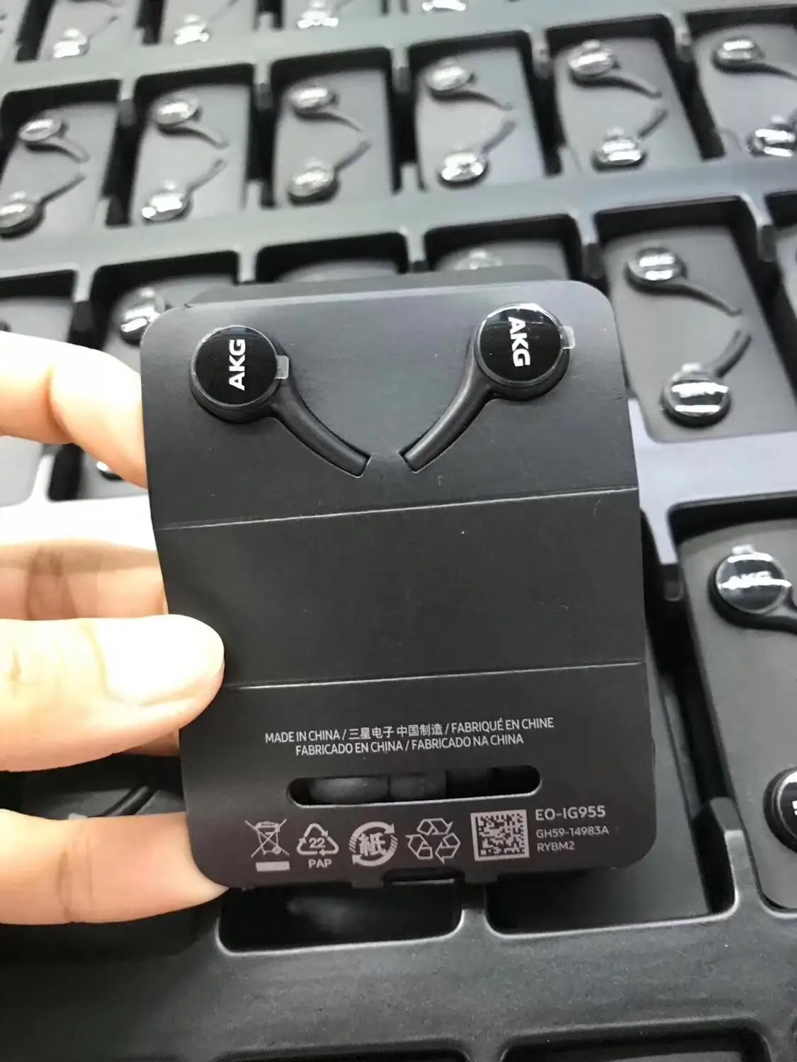 10 шт. Новая гарнитура лучшее качество 3 5 мм в ухо микрофон провод контроль