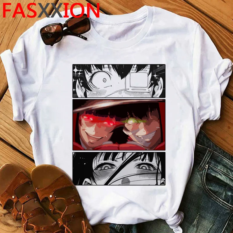 

Аниме Kakegurui одежда футболка Женские 2021 Графические футболки женские tumblr Харадзюку kawaii футболка kawaii