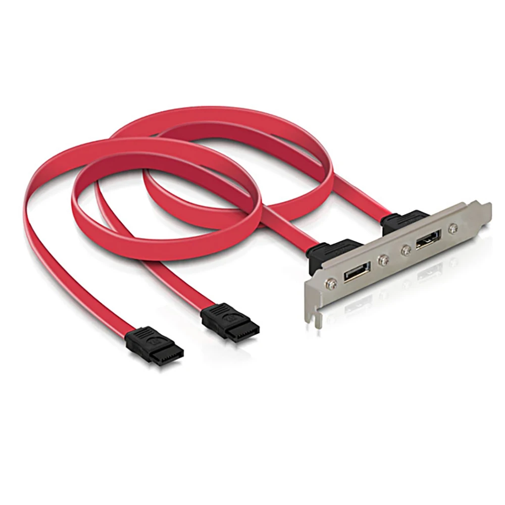 0 5 м 50 см 2 порта SATA II внутренний для eSATA внешний кронштейн PCI кабель