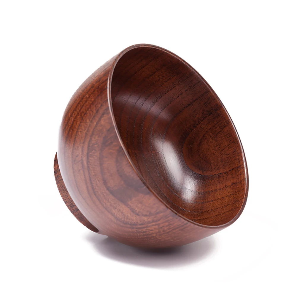 Креативная деревянная чаша Лапша для супа салата с рисунком деревянные чаши