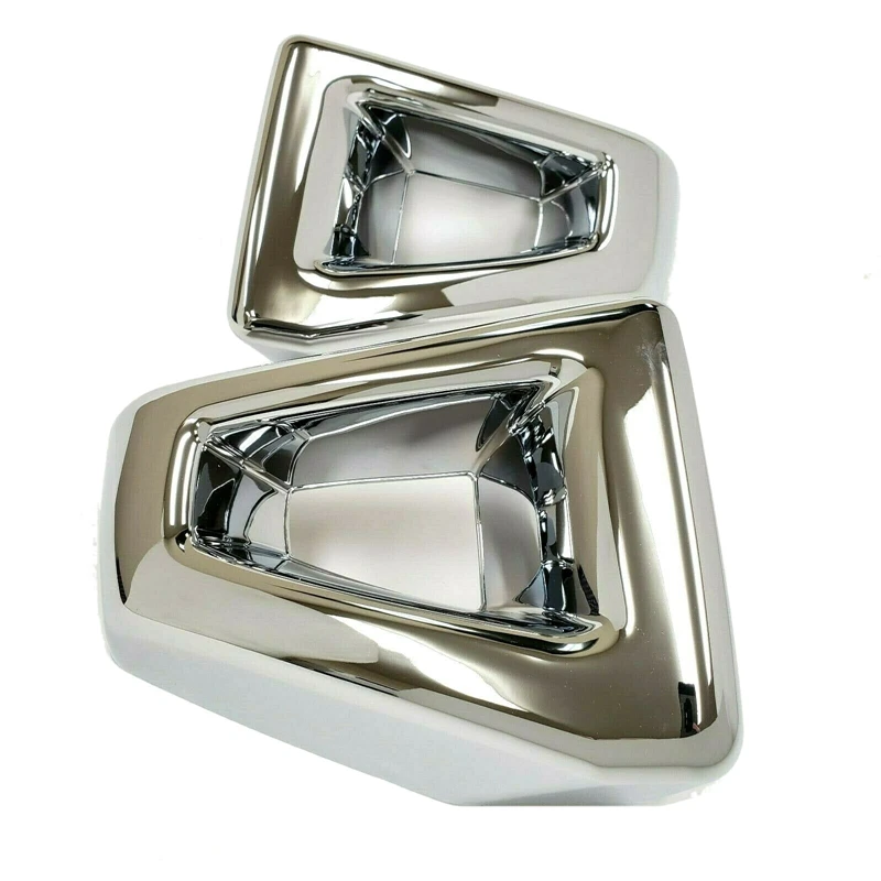 

Car Front Bumper End Cap Cover for 2003-2009 HUMMER H2 SUV SUT Left Right Set Chrome