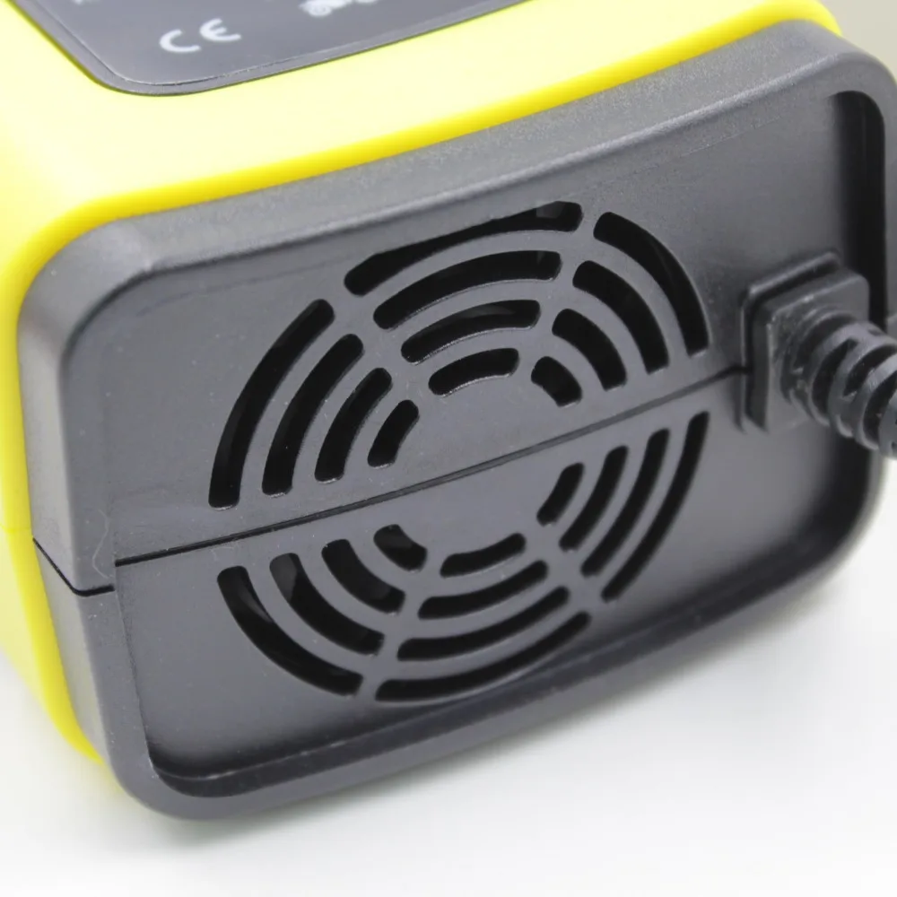 Автоматическое умное зарядное устройство для аккумулятора автомобиля 12 В 5A с ЖК