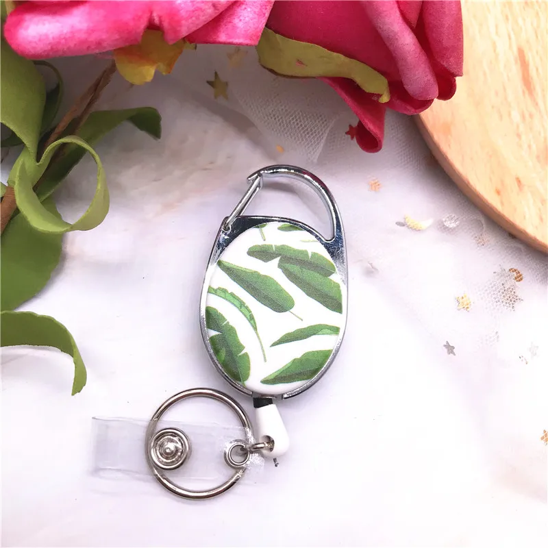 Ремень офисный шнур овальный выдвижной Бейдж катушка ID ремешок именная бирка