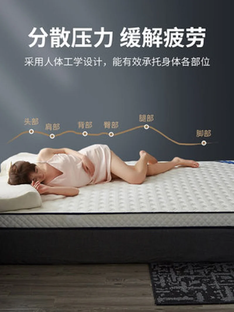 Роскошный латексный матрас с поролоновым наполнителем сильной поддержкой