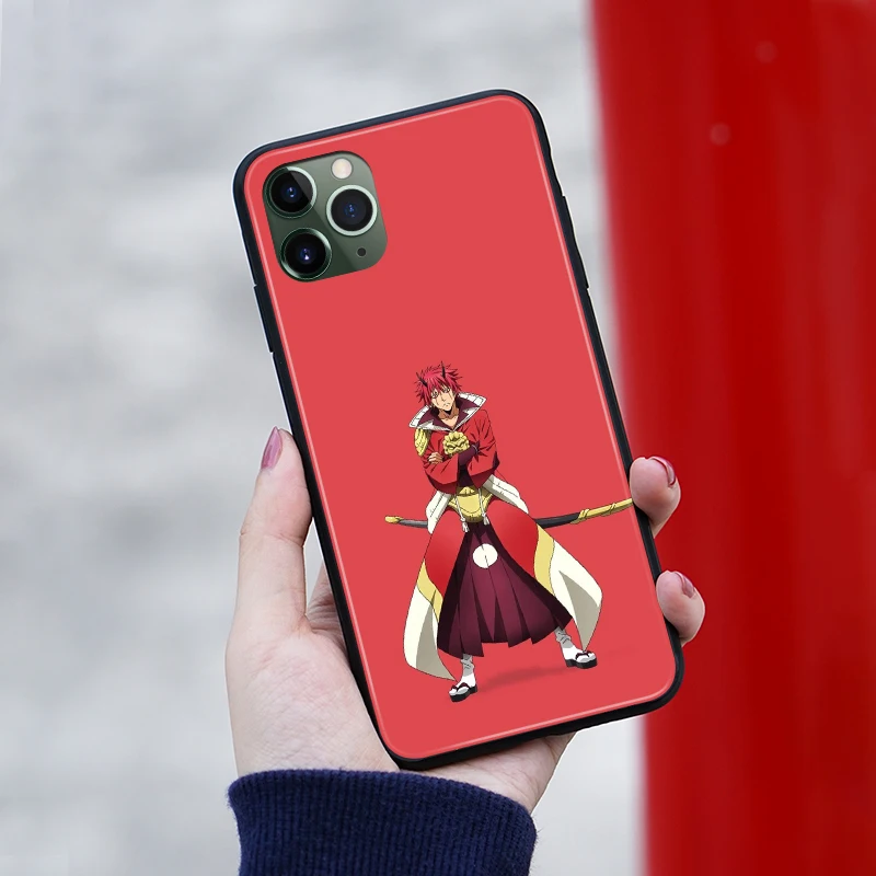 benimaru anime phone case cover shell for iphone se 6s 7 8 plus x xr xs 11 pro max samsung s note 8 9 10 20 plus ultra free global shipping