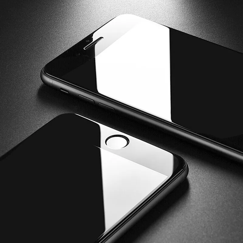 

3PCS Full Cover Protective glass on For iphone 7 8 tempered Glass Film On iPhone 6 6s Plus SE 2020 Screen Protector Curved Edge