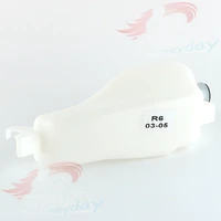motorcycle coolant water tank radiator reserve bottle shelf for yamaha yzf r6 yzf r6 2003 2004 2005