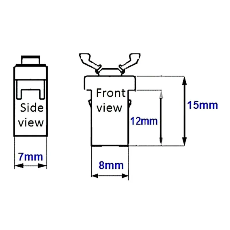 

1 Pcs Car Sunglasses Holder For Distribution Box For Storage Compartment