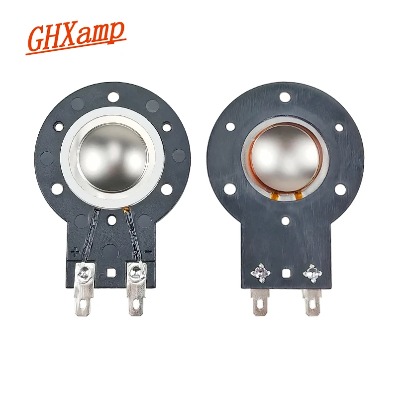 GHXAMP 25.4mm Tweeter Voice Coil 25.5 Core Titanium Film Treble Speaker Coil 8OHM riparazione K-100ti parti Audio DIY 2PC