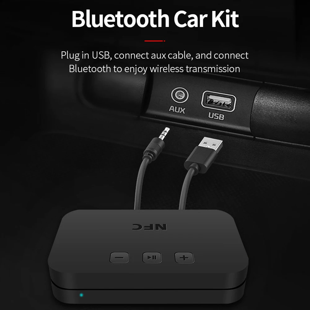 Auto ON NFC 5.0 Audio Receiver & USB Play RCA AUX 3.5MM 3.5 Jack Music Stereo Wireless Adapter For Car Home Speaker | Электроника