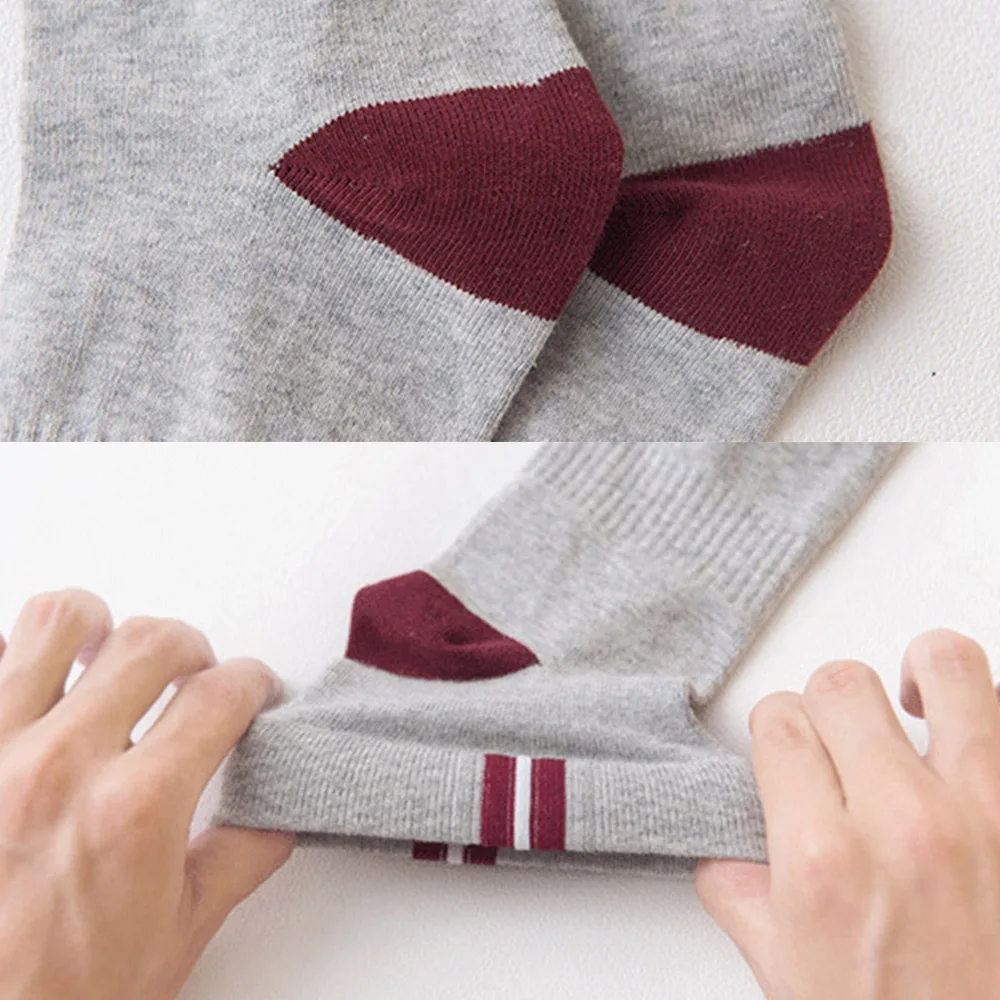 Мужские осенние летние носки классические Лоскутные сетчатые дышащие хлопковые